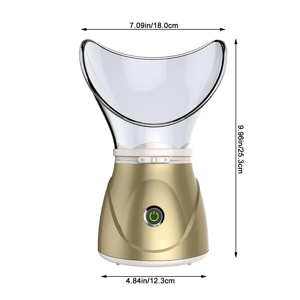 Facial Face Steamer Deep Cleanser Mist Steam Sprayer Spa Skin Vaporizer Promote Blood Circulation