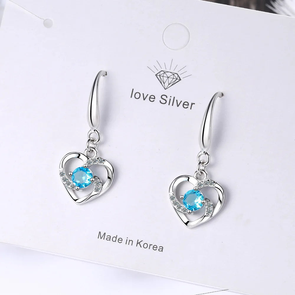 New Sterling Silver Earrings For Women