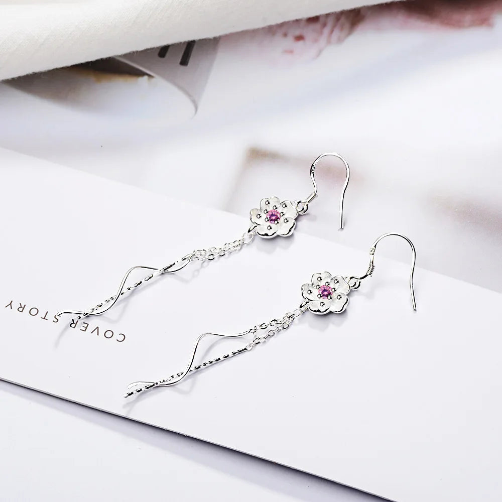 New Sterling Silver Earrings For Women