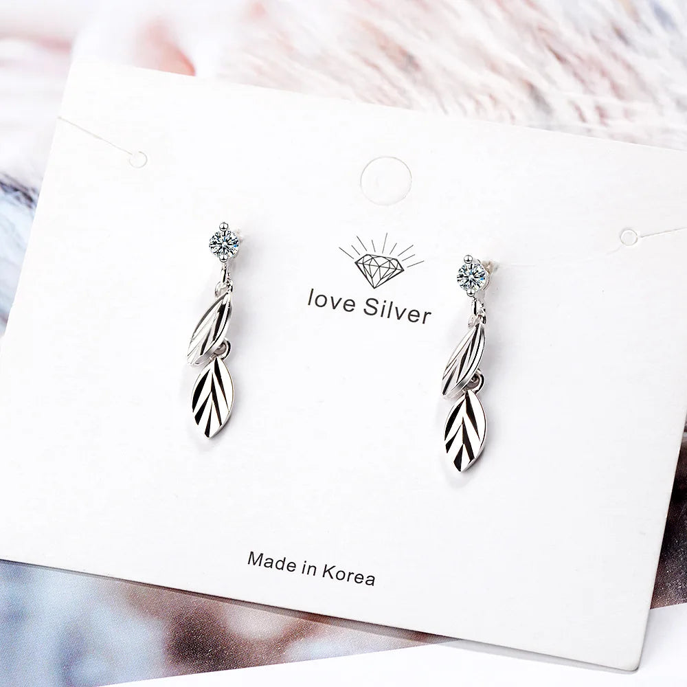 New Sterling Silver Earrings For Women