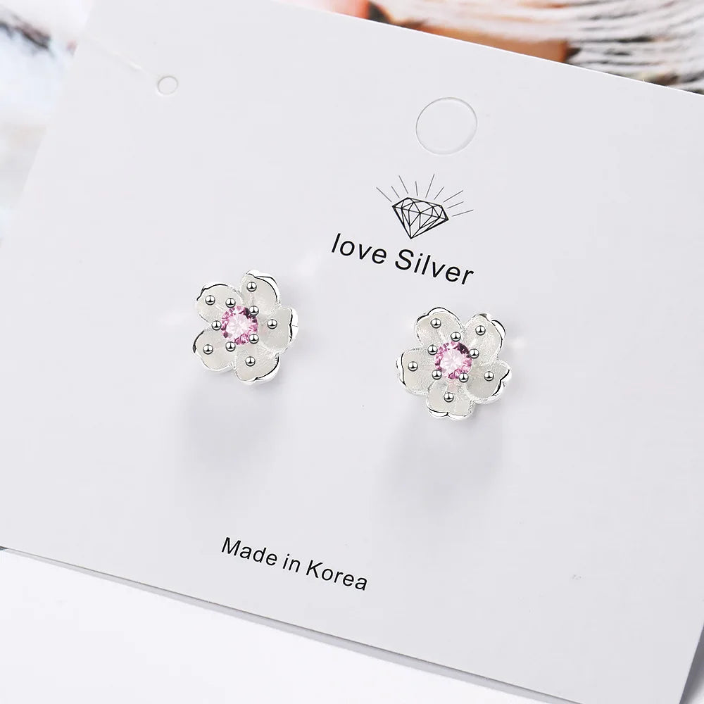 New Sterling Silver Earrings For Women